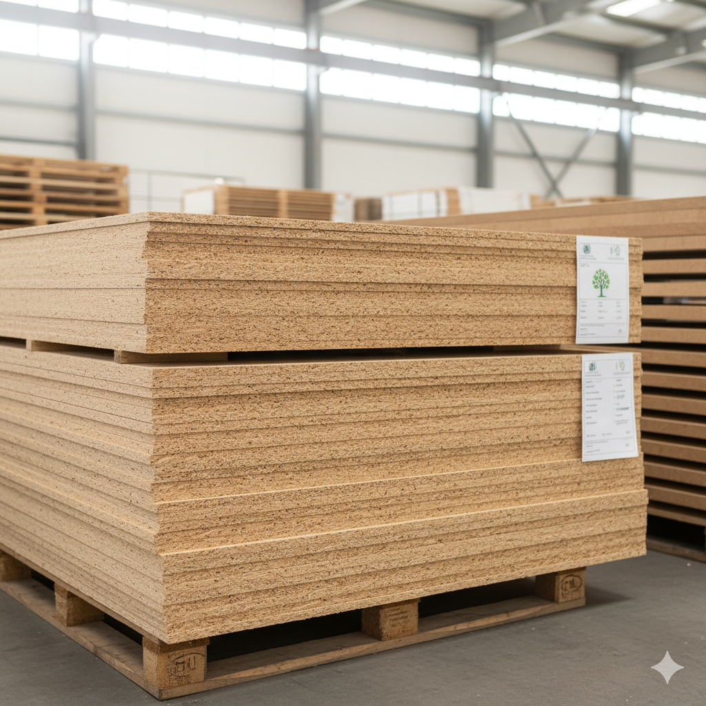 Wood Particle Boards --- > Finished Products